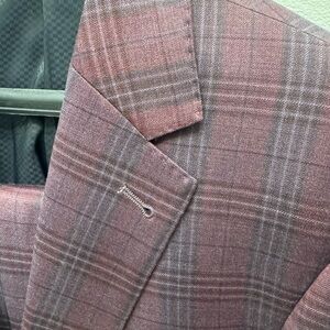 Joseph Abboud Suit - Burgundy